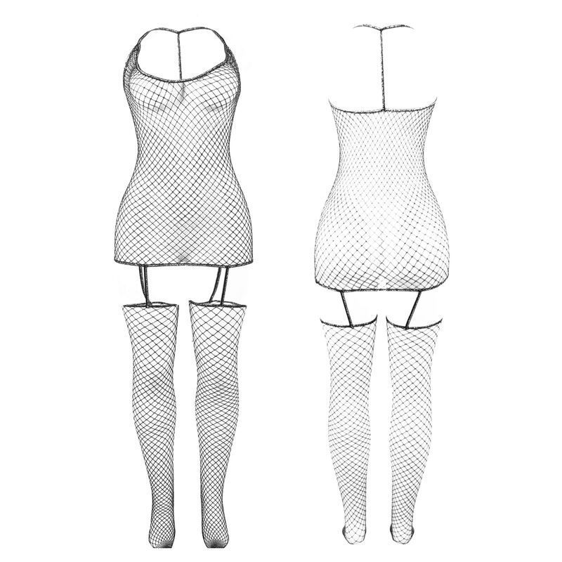 SUBBLIME - 951955 SHINY FISHNET BODYSTOCKING ONE SIZE - Imagem de 4