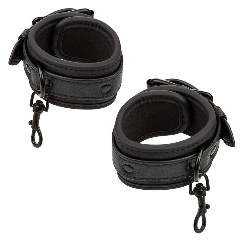 CALEXOTICS - NOCTURNAL BED RESTRAINTS LEATHER ADJUSTABLE BLACK - Imagem de 4