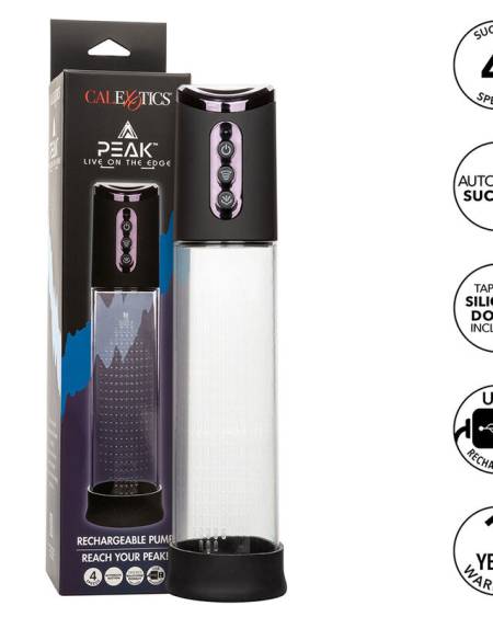 CALEXOTICS - PEAK 4-SPEED SUCTION PUMP BLACK