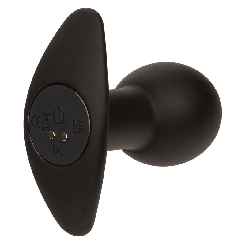 CALEXOTICS - ROCK BOTTOM ANAL PLUG 10 VIBRATIONS SILICONE BLACK - Imagem de 5