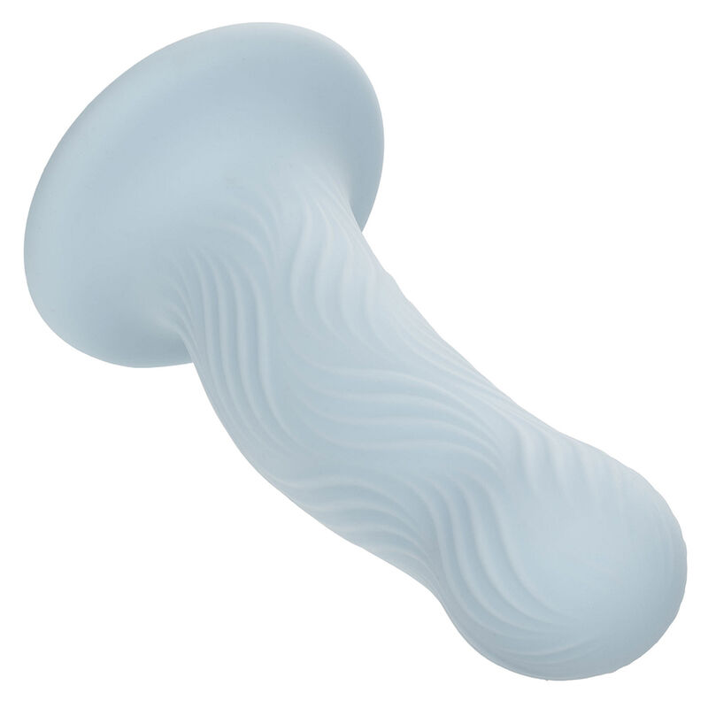CALEXOTICS - WAVE RIDER FOAM ANAL PLUG BLUE - Imagem de 5