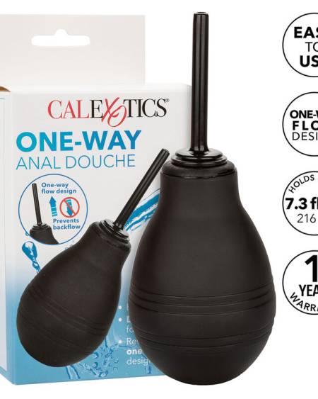 CALEXOTICS - ONE WAY ANAL DOUCHE BLACK