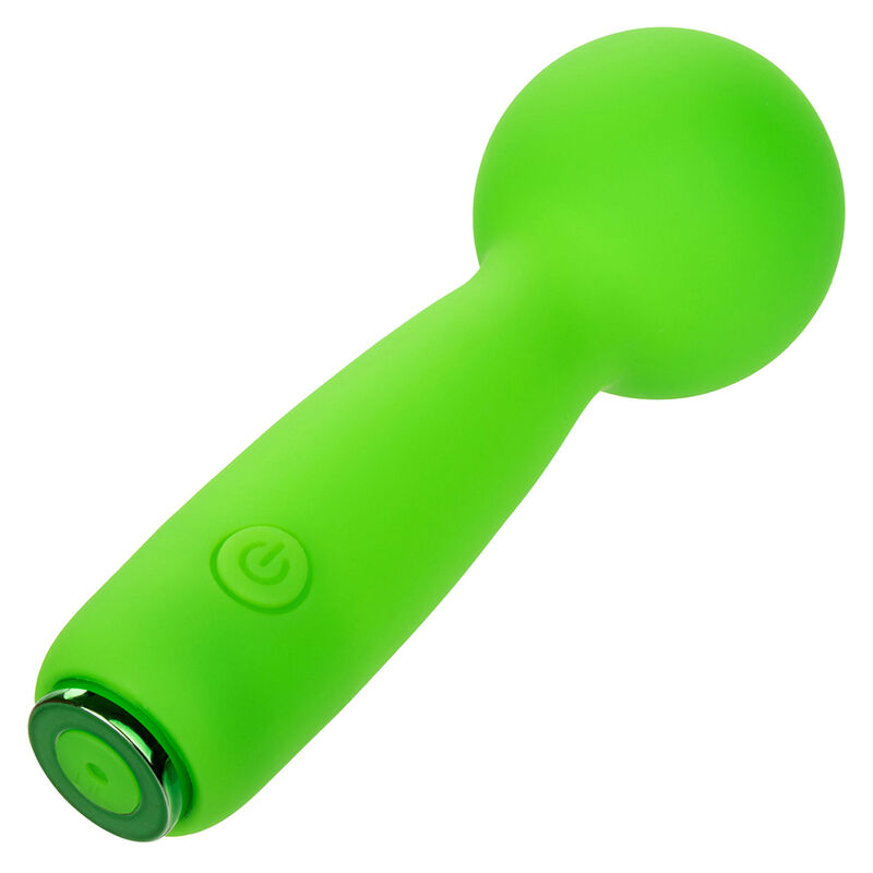 CALEXOTICS - NEON VIBES THE BUBBLY VIBE MINI MASSAGER 10 VIBRATIONS GREEN - Imagem de 4