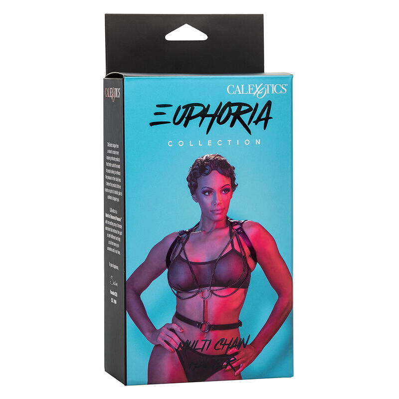 CALEXOTICS - EUPHORIA MULTICHAIN HALTER HARNESS PREMIUM - Imagem de 5