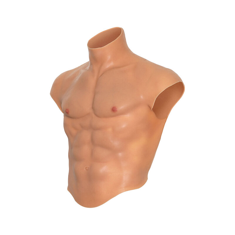 HIDDEN DESIRE - ALTER EGO SILICONE MALE TORSO SHIRT WITH ABS FLESH - Imagem de 2