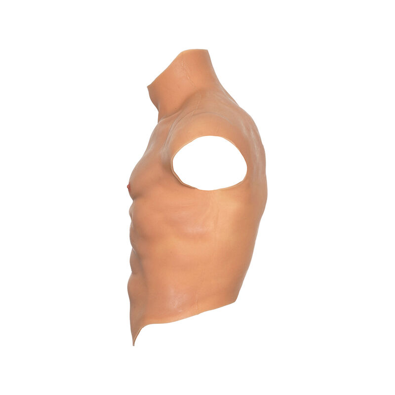 HIDDEN DESIRE - ALTER EGO SILICONE MALE TORSO SHIRT WITH ABS FLESH - Imagem de 3