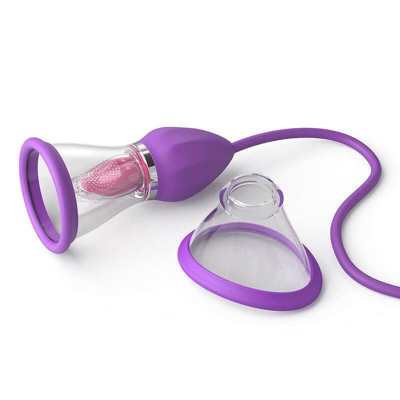 FANTASY FOR HER - ULTIMATE PLEASURE MAX SUCTION HOSE WITH STIMULATING TONGUE PURPLE - Imagem de 2