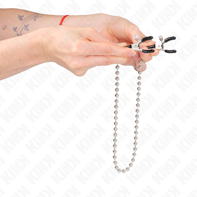 KINK - BEAD CHAIN NIPPLE CLAMPS 30 CM - Imagem de 4