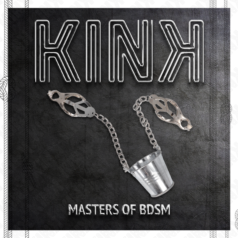 KINK - NIPPLE CLAMPS WITH A BUCKET SILVER - Imagem de 5