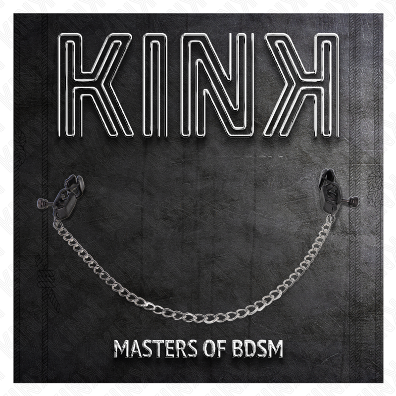 KINK - FLAT CHAIN NIPPLE CLAMPS SILVER 30 CM - Imagem de 5