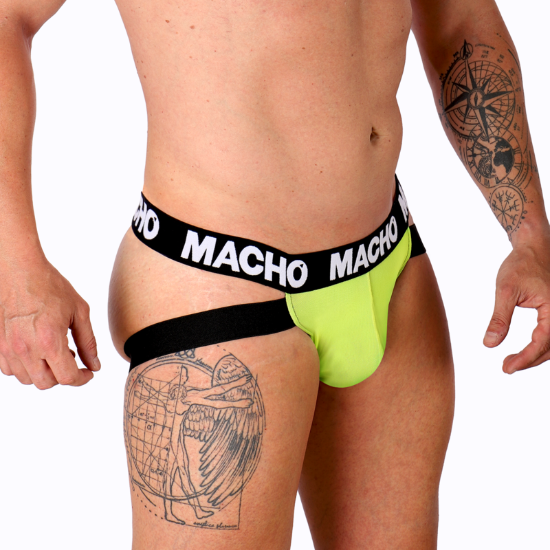 MACHO - MX28FA JOCK VERDE FLUOR S - Imagem de 2