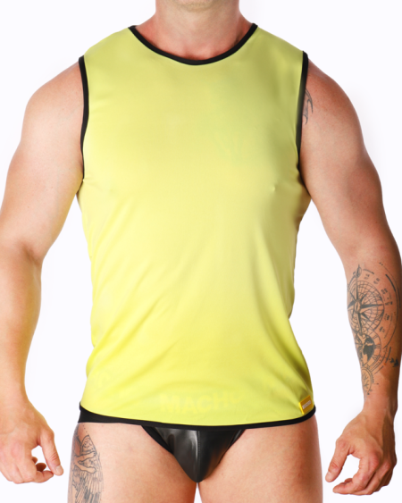 MACHO - CAMISETA AMARILLO S/M