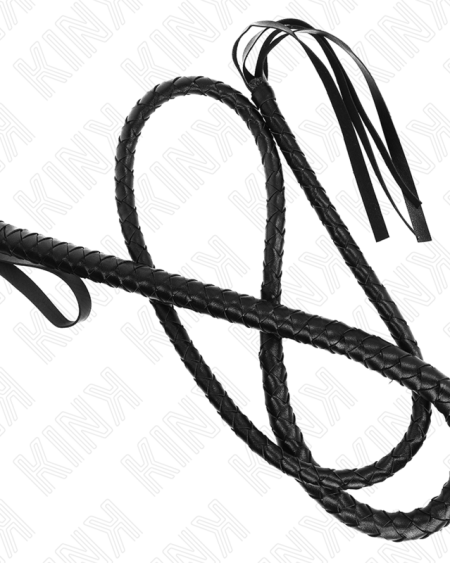 KINK - LONG BLACK SNAKE WHIP 210 CM