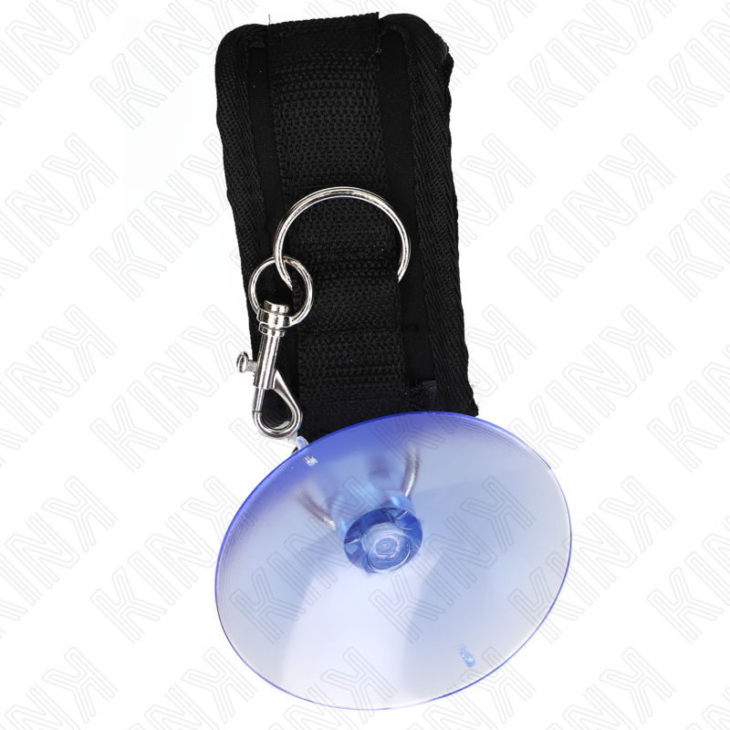 KINK - SUCTION CUP WRIST RESTRAINTS BLACK 29-40 CM X 5 CM - Imagem de 2