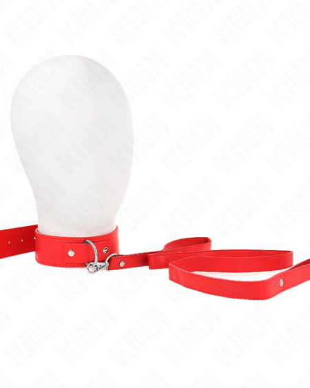 KINK - NECKLACE WITH BELT 116 CM ROJO STRAP ADJUSTABLE 32-50 CM X 8 CM