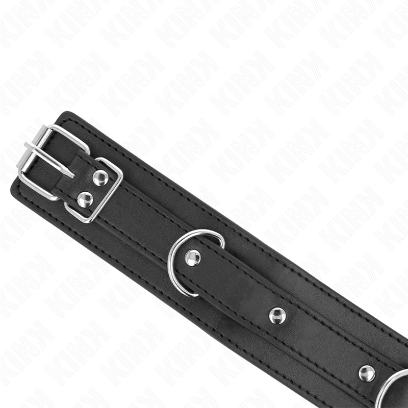 KINK - NECKLACE WITH LEASH 65 CM 3 RING MODEL 1 ADJUSTABLE 38-49 CM X 5 CM - Imagem de 5