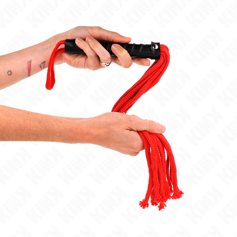KINK - ROJO ROPE WHIP 56 CM - Imagem de 4