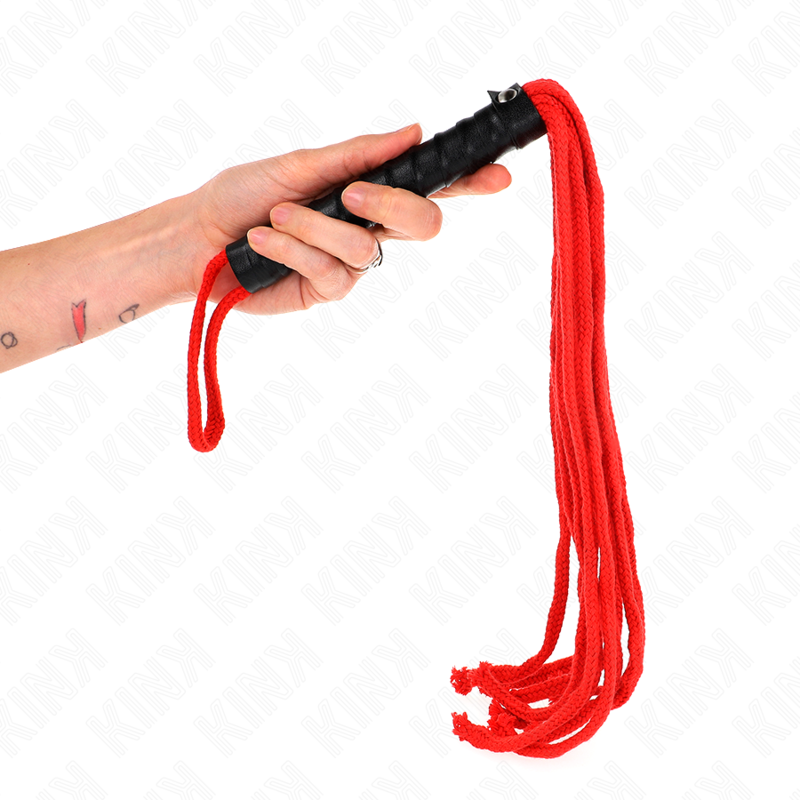 KINK - ROJO ROPE WHIP 56 CM - Imagem de 3