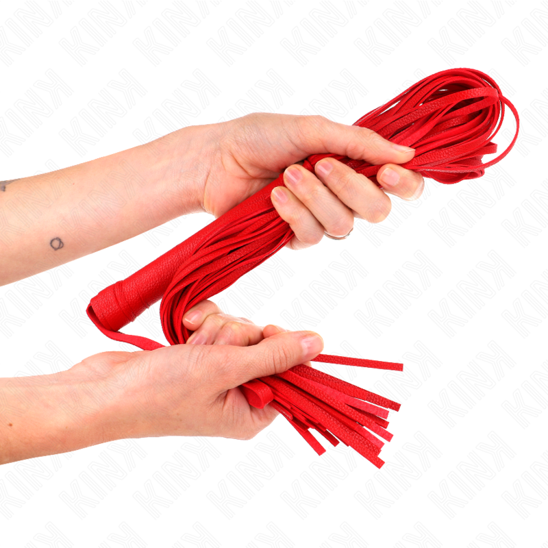 KINK - RED SOFT PVC WHIP 70 CM - Imagem de 3