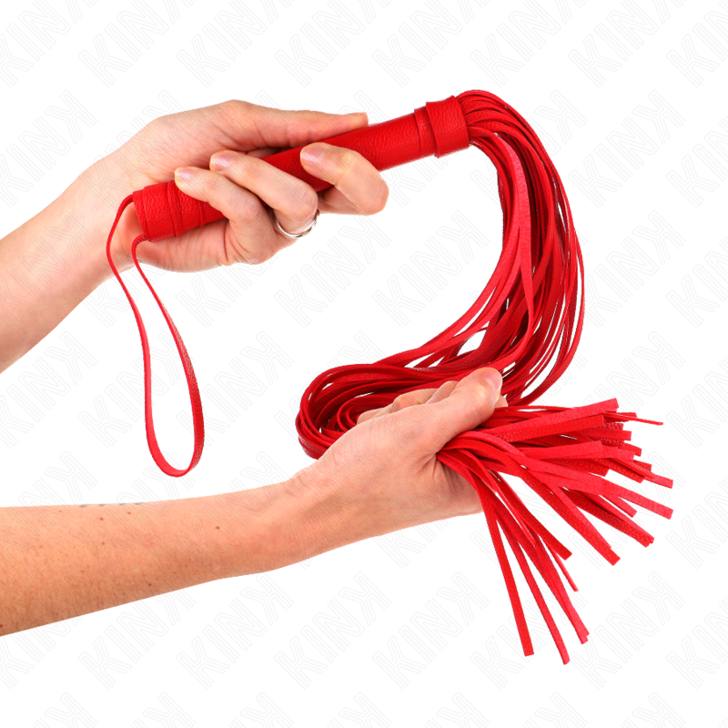 KINK - RED SOFT PVC WHIP 70 CM - Imagem de 4