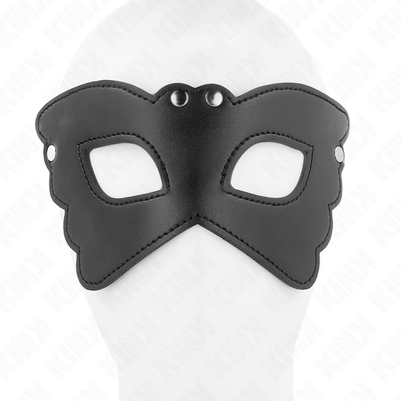 KINK - BUTTERFLY SHAPED LEATHERETTE MASK 20 x 9 CM - Imagem de 4