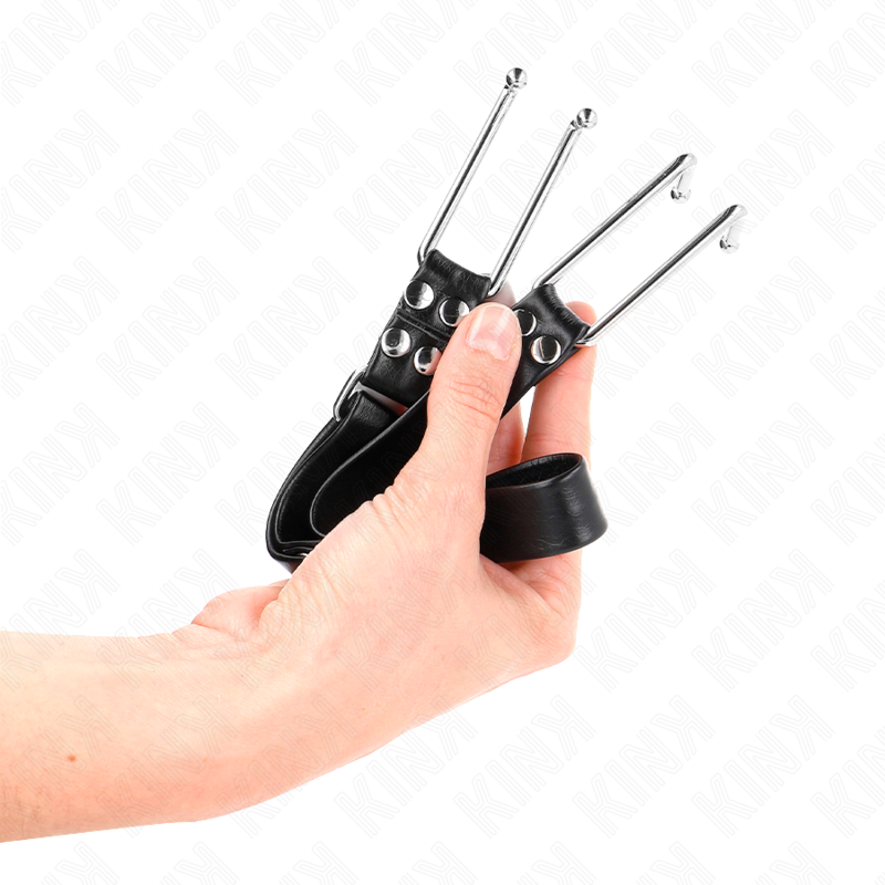 KINK - METAL HOOK GAG ADJUSTABLE 36-52 CM - Imagem de 3