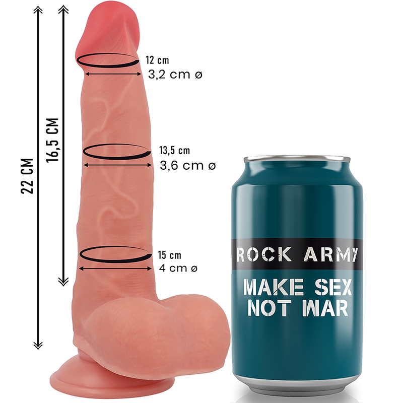 ROCKARMY - LIQUID SILICONE RANGER 22 CM -O- 3.6 CM - Imagem de 3