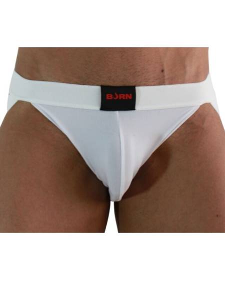 BURN - 007 JOCK LYCRA BLANCO S