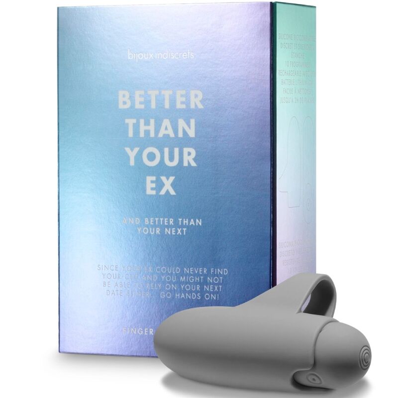 BIJOUX - BETTER THAN YOUR EX VIBRATOR BULLET 10 VIBRATIONS GREY - Imagem de 2