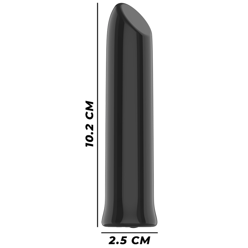 INTENSE - TODRICK BLACK CLITORAL STIMULATING BULLET - Imagem de 3
