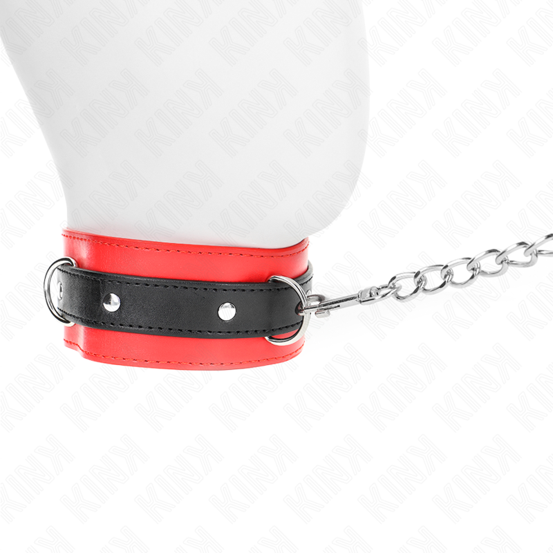 KINK - COLLAR WITH BELT 65 CM WITH STRAP RED 54 X 4.5 CM - Imagem de 2