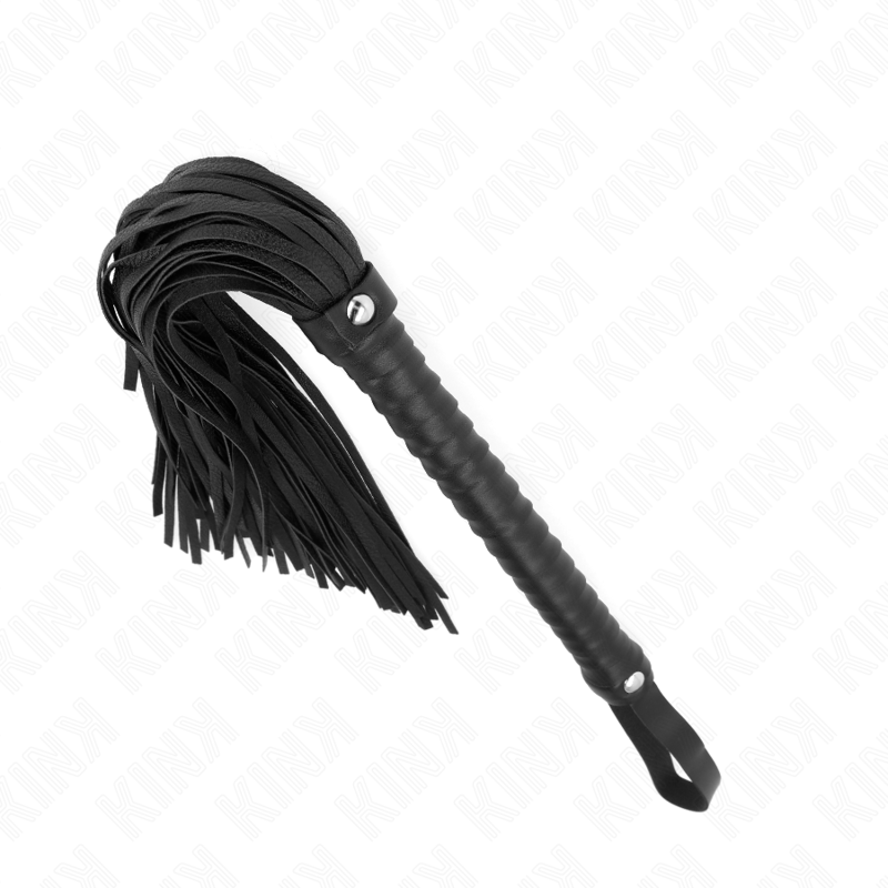 KINK - WHIP WITH BLACK TEXTURED HANDLE 48.5 CM - Imagem de 3