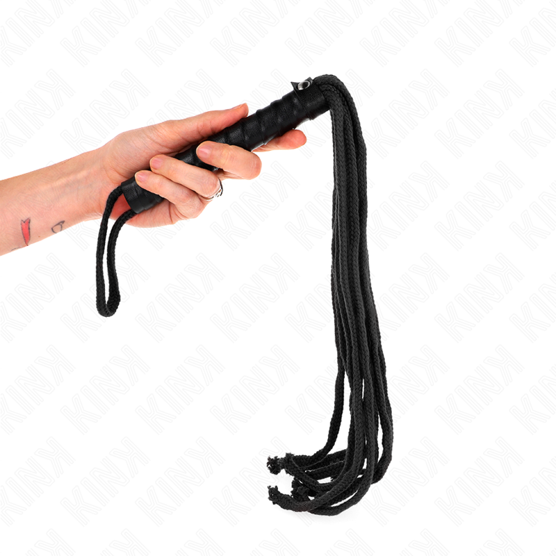 KINK - BLACK ROPE WHIP 56 CM - Imagem de 5