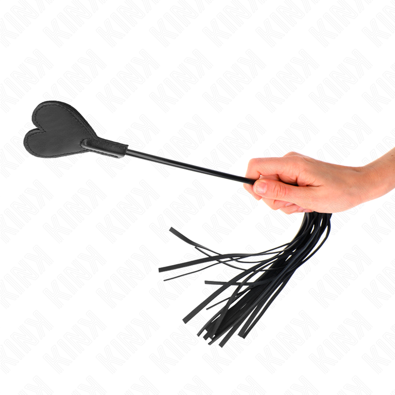 KINK - RANGE WHIP WITH HEART PANDEL 35 CM - Imagem de 3