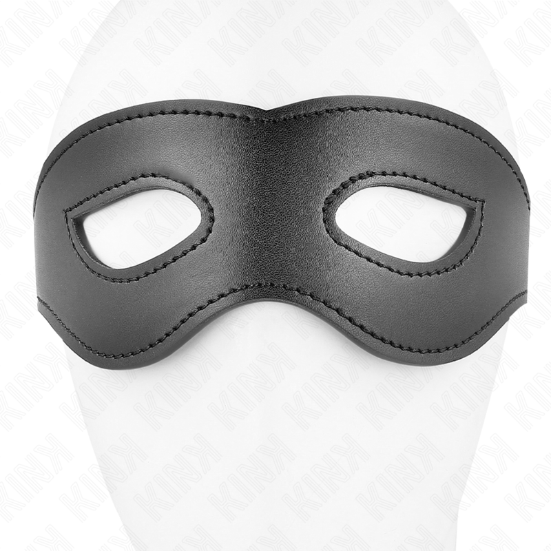 KINK - LEATHERETTE MASK MODEL 1 30 x 7 CM - Imagem de 4