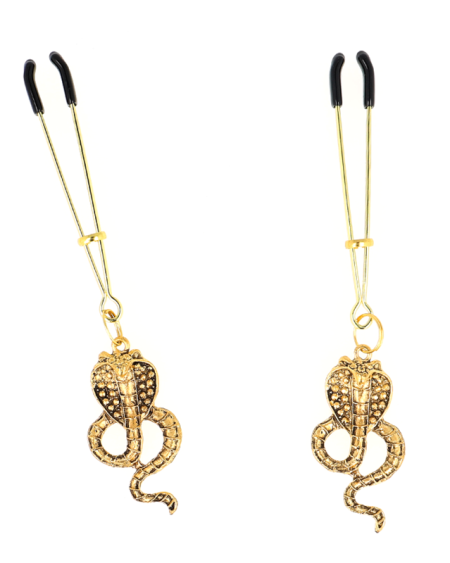 KINK - COBRA PENDANT NIPPLE CLAMPS 6 CM