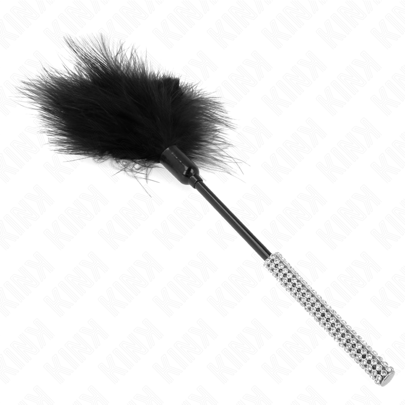 KINK - TICKLE FEATHERS WITH RHINESTONE HANDLE 27 CM - Imagem de 3
