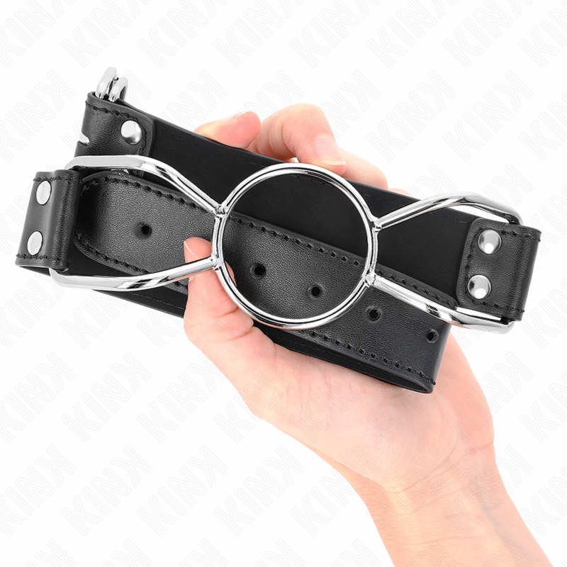 KINK - SPIDER MOUTH GAG 60 X 3 CM SIZE L 5 CM - Imagem de 4