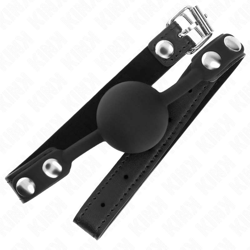 KINK - SILICONE BALL 4 CM GAG MODEL 1 60 x 2 CM - Imagem de 2