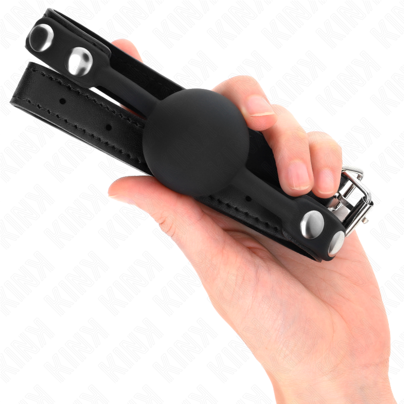 KINK - SILICONE BALL 4 CM GAG MODEL 1 60 x 2 CM - Imagem de 4