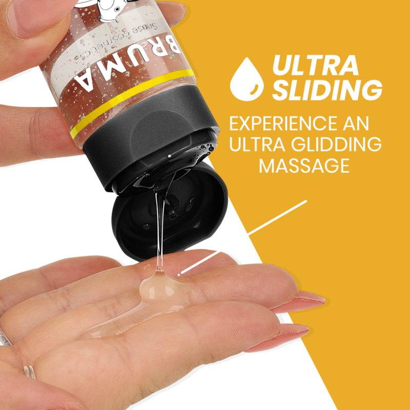 BRUMA - PREMIUM MASSAGE HOT OIL PINA COLADA 3 IN 1 - 100 ML - Imagem de 2