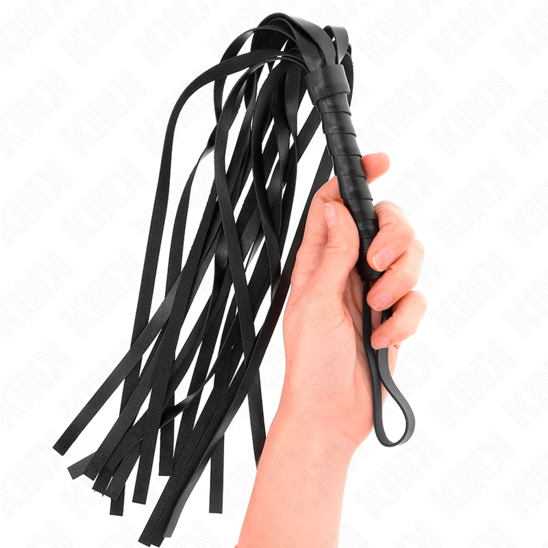 KINK - SIMPLE BLACK WHIP 45 CM - Imagem de 2