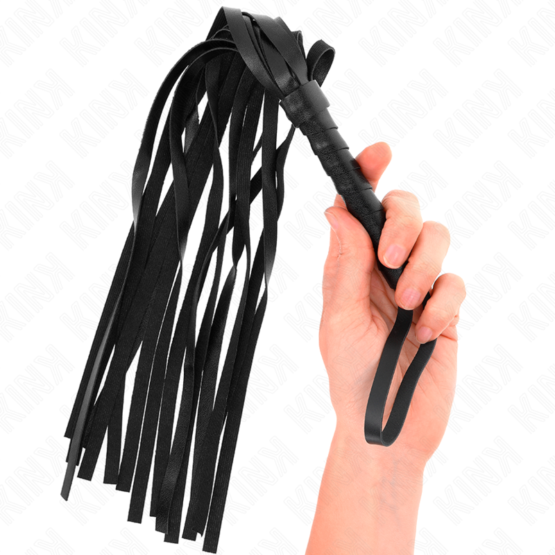 KINK - SIMPLE BLACK WHIP 45 CM - Imagem de 3