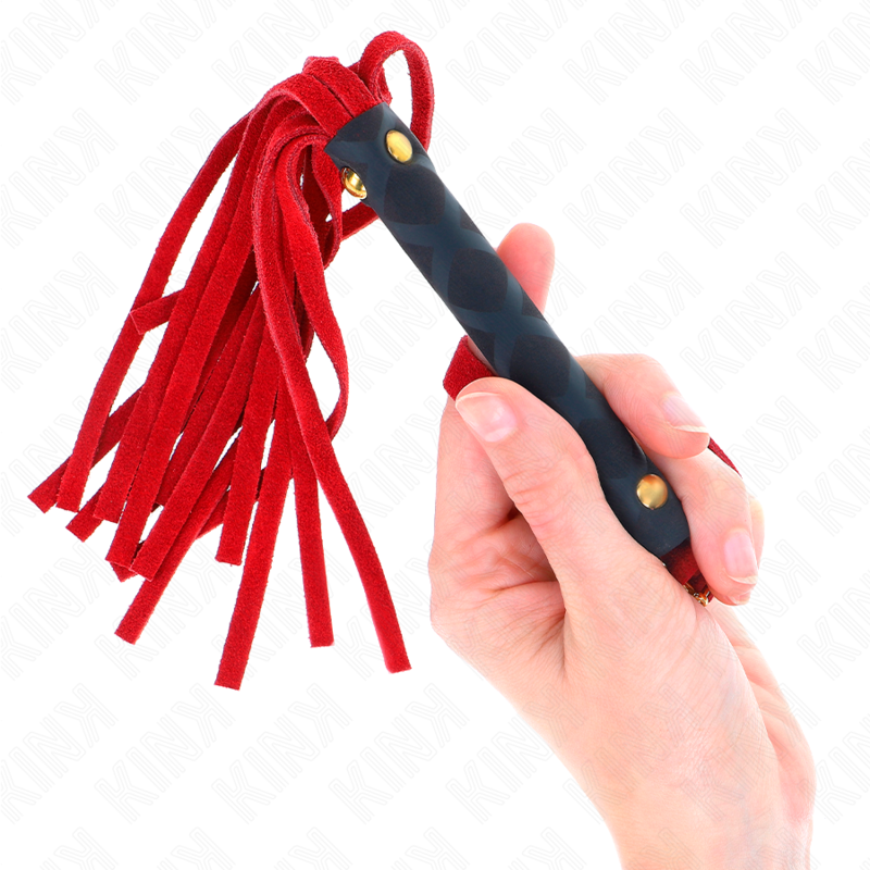 KINK - RED SUEDE MINI WHIP 30 CM - Imagem de 3
