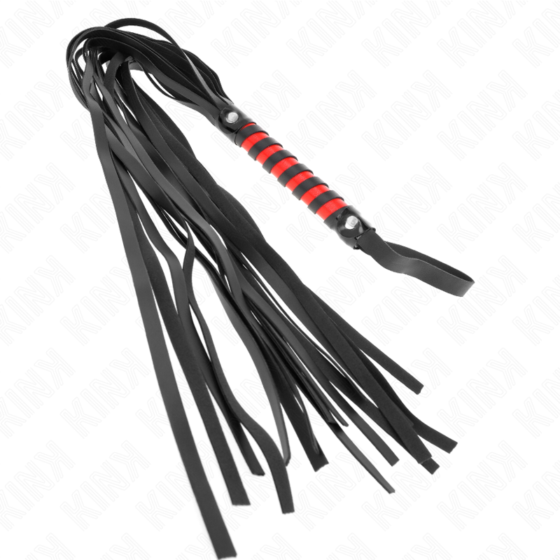 KINK - LONG STRIPED WHIP 70 CM - Imagem de 2