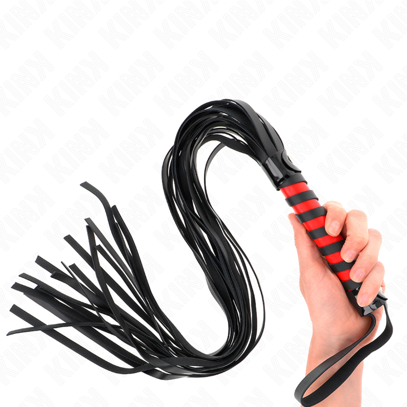 KINK - LONG STRIPED WHIP 70 CM - Imagem de 4