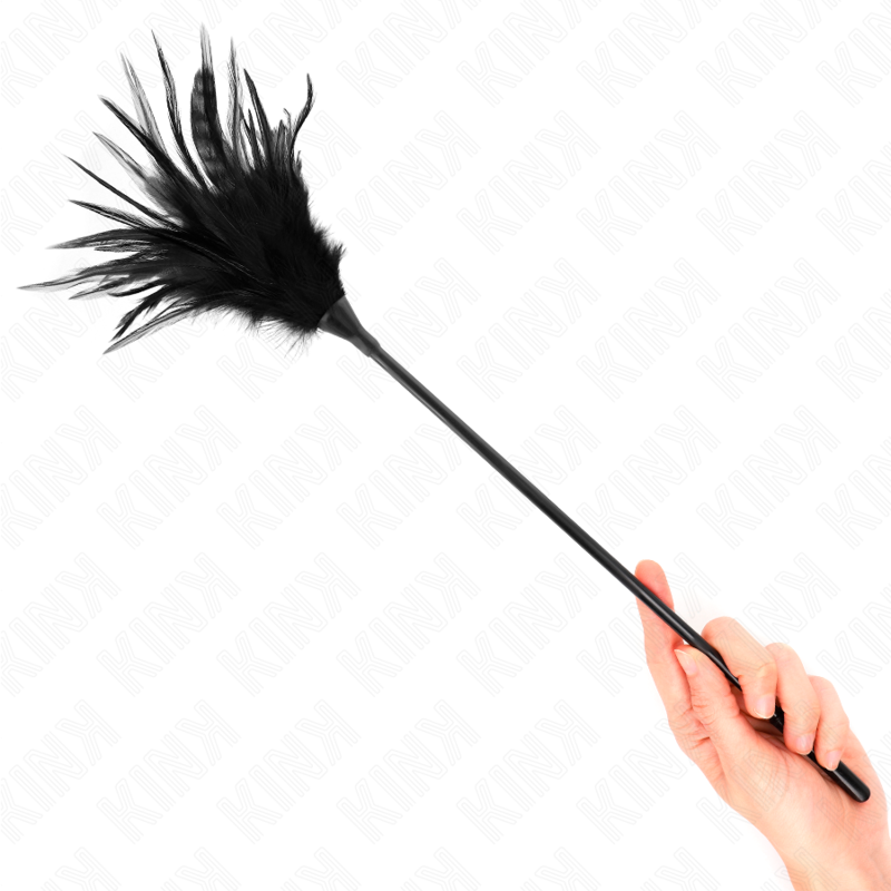 KINK - MULTIPLE BLACK TICKLE FEATHERS 45 CM - Imagem de 4