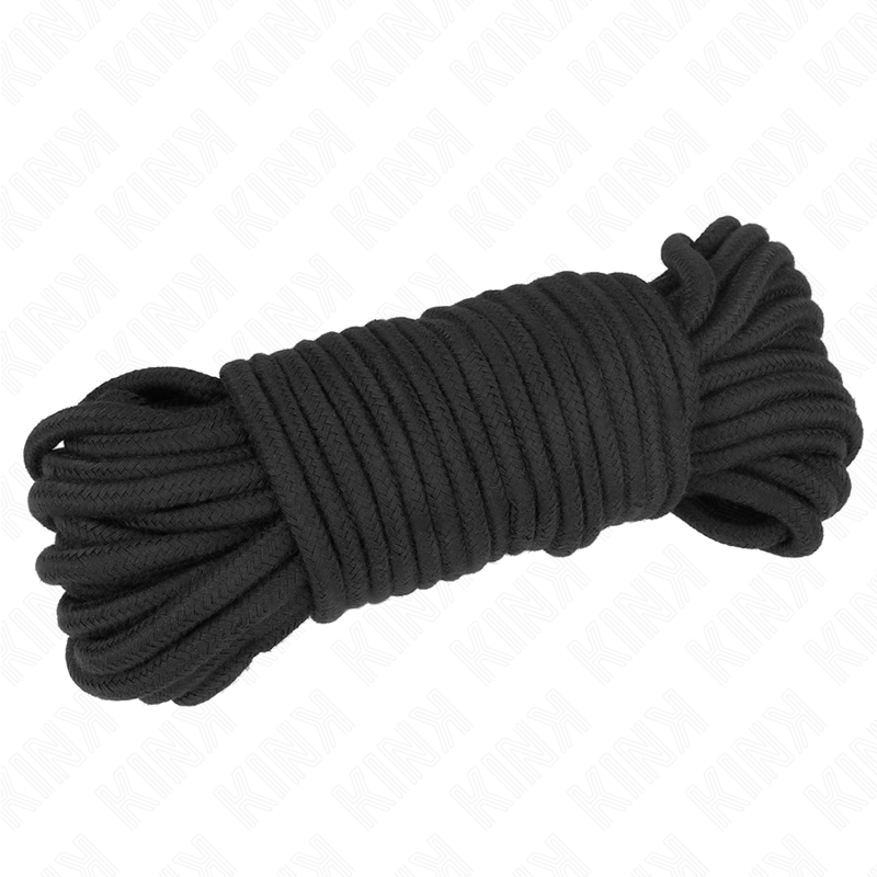 KINK - COTTON ROPE 20 METER BLACK - Imagem de 2