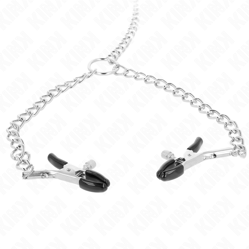 KINK - 4 CHAIN NIPPLE CLAMPS 32 CM WITH LITTLE CHAINS 14 CM - Imagem de 3