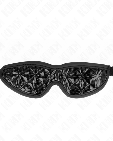 KINK - BLACK DIAMOND PATTERN HEADBAND 20.5 x 6 CM